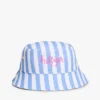 Gestreepte buckethoed voor kinderen