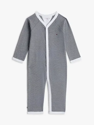 Gestreepte geribde voetpakje voor Baby’s