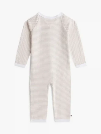 Gestreepte geribde voetpakje voor Baby’s