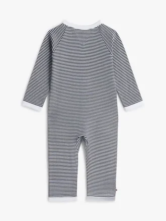 Gestreepte geribde voetpakje voor Baby’s
