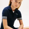 Gestreepte polo-jurk voor kinderen Gestreepte polo-jurk voor kinderen