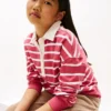 Gestreepte polosweater voor kinderen Gestreepte polosweater voor kinderen