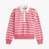 Gestreepte polosweater voor kinderen Gestreepte polosweater voor kinderen