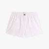 Gestreepte popeline slaapshort Gestreepte popeline slaapshort