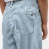 Gestreepte pull-on jeans met wijde pijpen voor kinderen