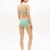 Gestreepte seersucker bikinibroek Gestreepte seersucker bikinibroek