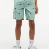 Gestreepte shorts met monogramlogo voor kinderen Gestreepte shorts met monogramlogo voor kinderen