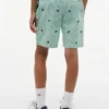 Gestreepte shorts met monogramlogo voor kinderen Gestreepte shorts met monogramlogo voor kinderen