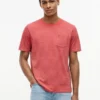 Gestreepte T-shirt met zak Gestreepte T-shirt met zak