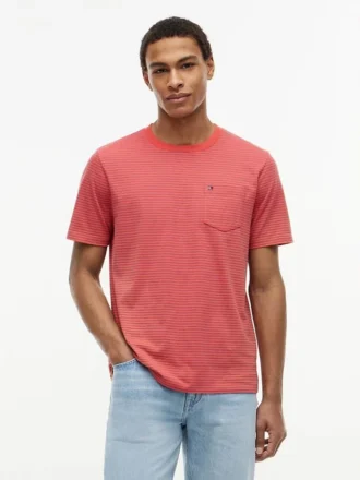 Gestreepte T-shirt met zak