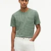 Gestreepte T-shirt met zak Gestreepte T-shirt met zak