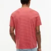 Gestreepte T-shirt met zak Gestreepte T-shirt met zak