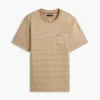 Gestreepte T-shirt met zak Gestreepte T-shirt met zak