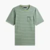 Gestreepte T-shirt met zak Gestreepte T-shirt met zak
