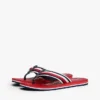 Gestreepte teenslippers Gestreepte teenslippers