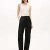 Getailleerde broek van linnenmix Getailleerde broek van linnenmix