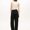 Getailleerde broek van linnenmix Getailleerde broek van linnenmix