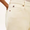Geverfde high-rise jeans met wijde pijpen Geverfde high-rise jeans met wijde pijpen