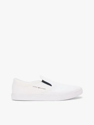 Gevulkaniseerde canvas instapsneaker