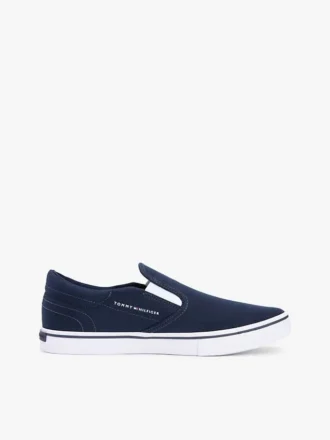 Gevulkaniseerde canvas instapsneaker
