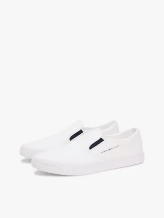 Gevulkaniseerde canvas instapsneaker