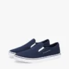 Gevulkaniseerde canvas instapsneaker Gevulkaniseerde canvas instapsneaker