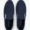 Gevulkaniseerde canvas instapsneaker Gevulkaniseerde canvas instapsneaker