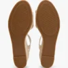Geweven espadrille-sandaal met sleehak Geweven espadrille-sandaal met sleehak