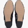 Geweven Mary Jane-ballerina van gemengd leer Geweven Mary Jane-ballerina van gemengd leer