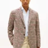 Glen Plaid-blazer van wolmix Glen Plaid-blazer van wolmix