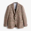 Glen Plaid-blazer van wolmix Glen Plaid-blazer van wolmix