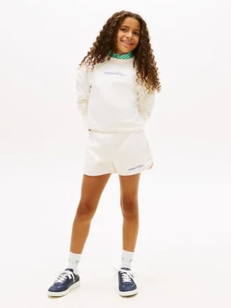 Glitter Tommy Logo-Shorts voor kinderen