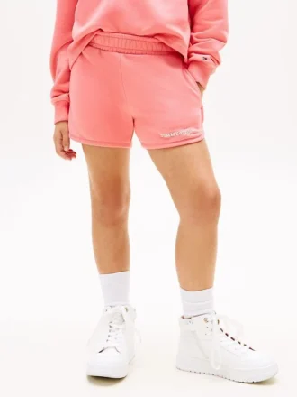 Glitter Tommy Logo-Shorts voor kinderen
