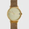 Gouden horloge met magnetische band Gouden horloge met magnetische band