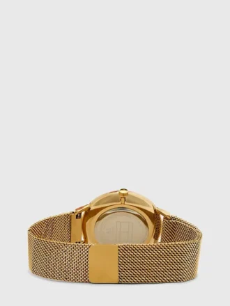 Gouden horloge met magnetische band