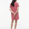 Goudknoop gestreepte interlock polojurk Goudknoop gestreepte interlock polojurk