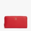 Grote portemonnee met rits en monogramlogo Grote portemonnee met rits en monogramlogo