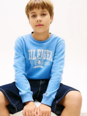 Hilfiger 85 Logo-sweatshirt voor kinderen