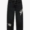 Hilfiger baggy jeans met graffitiprint voor kinderen Hilfiger baggy jeans met graffitiprint voor kinderen