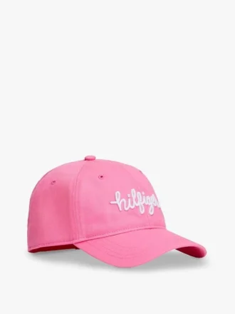 Hilfiger-baseballpet met logo voor kinderen