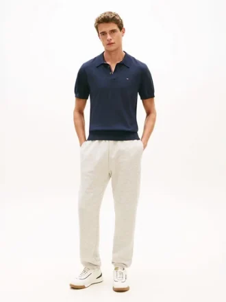 Hilfiger Crest Logo gemêleerde joggingbroek