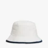 Hilfiger-logo geborstelde buckethoed