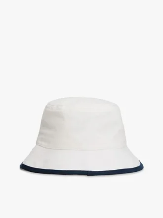 Hilfiger-logo geborstelde buckethoed Hilfiger-logo geborstelde buckethoed