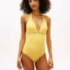 Hilfiger Logo Halter Eendelig Zwempak Hilfiger Logo Halter Eendelig Zwempak