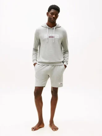 Hilfiger Logo Pique 8″ slaapshort