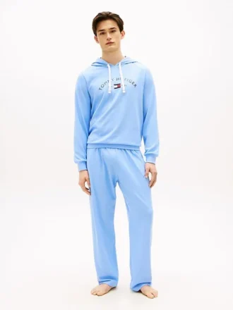 Hilfiger Logo Pique-slaapbroek