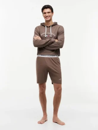 Hilfiger Logo Pique slaapshort