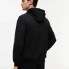 Hilfiger Logo Pique Sleep Hoodie Hilfiger Logo Pique Sleep Hoodie