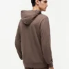 Hilfiger Logo Pique Sleep Hoodie Hilfiger Logo Pique Sleep Hoodie