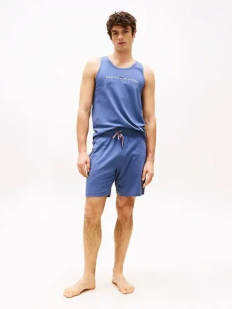 Hilfiger-logo slaapshort